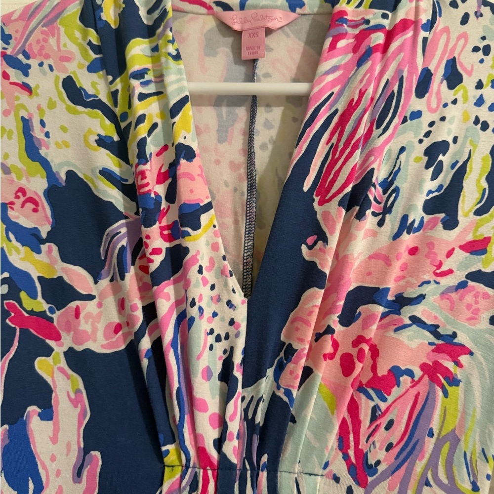 Lilly Pulitzer Multicolor Long Sleeve Dress - Picture 4 of 4